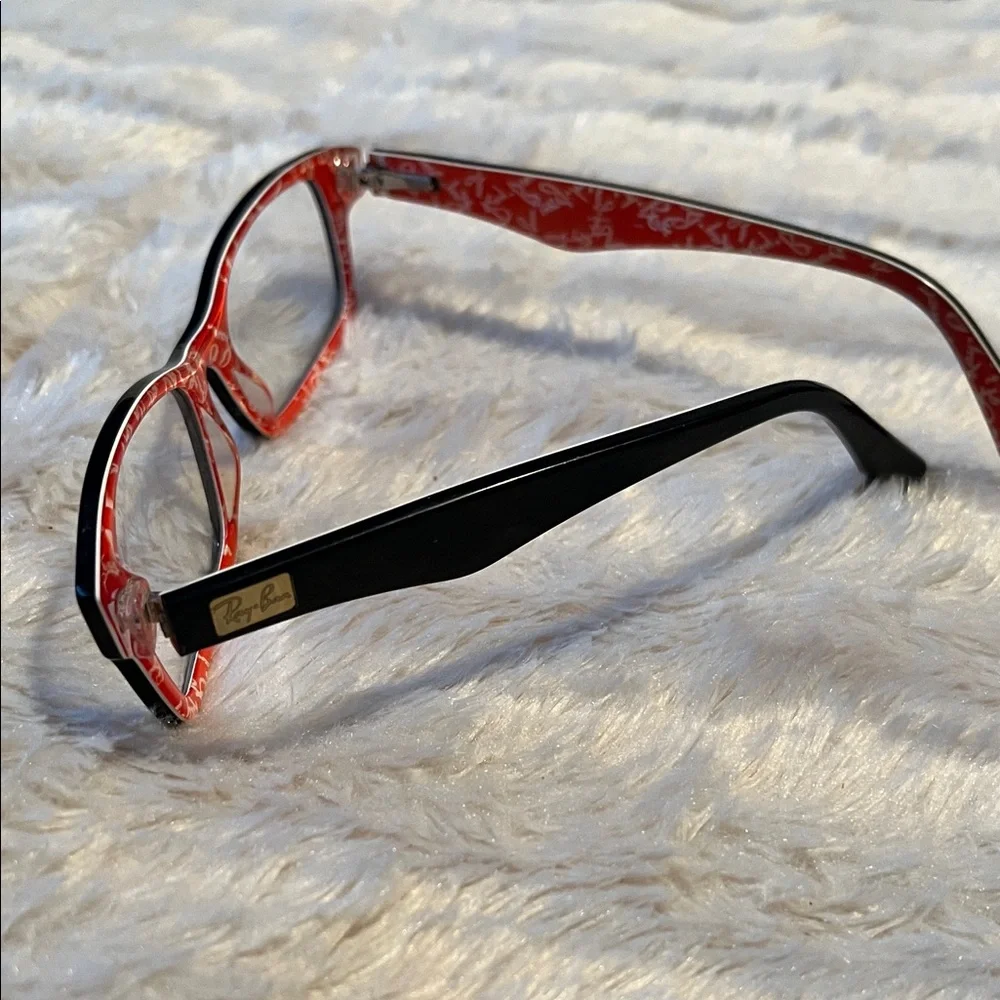 Ray-Ban Kids' Black and Red Sunglasses